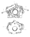 Diagram for Dodge Ram 1500 Oil Pump - 53021622BF