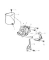 Diagram for 2005 Chrysler Sebring Throttle Body - 5103103AA