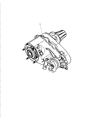 Diagram for 2002 Dodge Dakota Transfer Case - R2105473AE