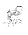 Diagram for 2014 Dodge Challenger Car Mirror - 1GD73MRRAE