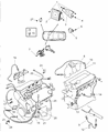 Diagram for 1999 Chrysler Sebring Engine Control Module - 4606498AE