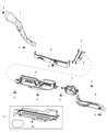 Diagram for 2015 Dodge Grand Caravan Exhaust Heat Shield - 5109597AC