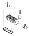 Diagram for Jeep Wrangler Intake Valve - 68263242AA