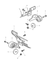 Diagram for Dodge Ram 2500 Engine Mount - 52018235AB