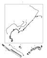 Diagram for Jeep Liberty Brake Line - 5064858AC