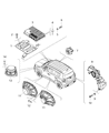 Diagram for 2020 Jeep Renegade Car Speakers - 68507017AA