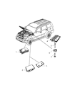 Diagram for Dodge Nitro Engine Control Module - R5150561AC