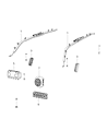 Diagram for Jeep Compass Air Bag - 6BH89DX9AF