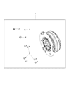 Diagram for 2019 Ram 1500 Torque Converter - 68402913AA