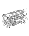 Diagram for Jeep Liberty Battery Cable - 56010480AC