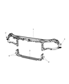 Diagram for Dodge Challenger Axle Beam - 68174972AB