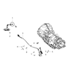 Diagram for 2019 Ram 1500 Shift Cable - 68294230AA