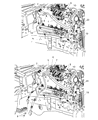 Diagram for 2007 Jeep Grand Cherokee A/C Hose - 55116665AF