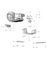 Diagram for 2019 Jeep Grand Cherokee Transmission Mount - 68103111AB