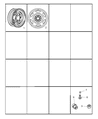 Diagram for 1998 Dodge Dakota Spare Wheel - 5EB37PAK