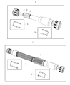 Diagram for 2018 Jeep Wrangler Drive Shaft - 68272536AB