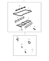 Diagram for Jeep Cherokee Valve Cover Gasket - 5047440AC