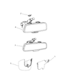 Diagram for 2017 Dodge Challenger Car Mirror - 68324968AA