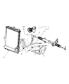 Diagram for 2008 Chrysler Aspen Power Steering Hose - 52113241AF