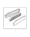 Diagram for Jeep Grand Cherokee Cabin Air Filter - 5013595AB