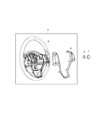 Diagram for Ram ProMaster City Steering Wheel - 7AQ62LXHAA