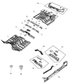 Diagram for 2016 Ram 3500 Floor Pan - 68036568AD