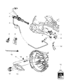 Diagram for 2008 Dodge Nitro Clutch Slave Cylinder - 52060133AD