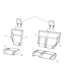 Diagram for Jeep Liberty Seat Cover - 1NT371DVAA