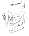 Diagram for 2020 Chrysler Pacifica Weather Strip - 68248380AB