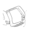 Diagram for 2015 Dodge Durango Weather Strip - 55399175AE