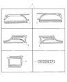 Diagram for 2004 Jeep Liberty Door Moldings - 5103126AA