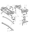 Diagram for Dodge Sprinter 3500 Shock And Strut Mount - 5118705AA