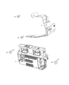 Diagram for Jeep Cherokee Body Control Module - 68482607AC