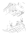 Diagram for 2001 Chrysler Prowler Seat Belt - MB34LAZAB