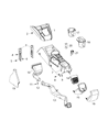 Diagram for Ram Cigarette Lighter - 6AL38DX9AA