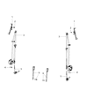 Diagram for 2019 Jeep Cherokee Seat Belt - 6DR29DX9AB