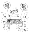 Diagram for 2004 Jeep Wrangler Side Marker Light - 55155629AC