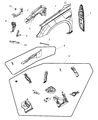 Diagram for 2007 Chrysler Sebring Fender - 5074402AB