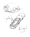 Diagram for 2019 Ram 3500 Engine Cover - 68358113AA