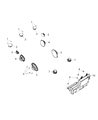 Diagram for Ram Car Speakers - 68315544AA