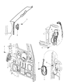 Diagram for Dodge Ram 2500 Car Speakers - 5017822AB