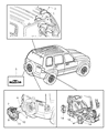 Diagram for 2005 Jeep Liberty Back Up Light - 55157060AC
