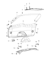 Diagram for 2022 Dodge Durango Dome Light - 5023881AG