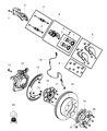 Diagram for 2017 Ram 3500 Steering Knuckle - 68216188AA