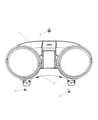 Diagram for Dodge Durango Speedometer - 5172604AF