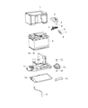 Diagram for 2020 Jeep Renegade Battery Tray - 68417806AA