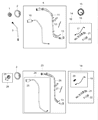 Diagram for Jeep Wrangler Fuel Filler Neck - 52059821AO