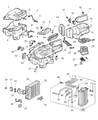 Diagram for Chrysler Crossfire Blower Motor - 5098030AA