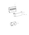 Diagram for Dodge Viper Engine Control Module - 5035394AE