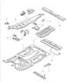 Diagram for 1997 Dodge Ram 1500 Floor Pan - 55275259